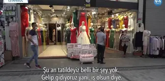 Bayram da Mahmutpaşa Esnafının Yüzünü Güldürmedi