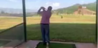 Huzur şehri Tunceli'de golf heyecanı başladı