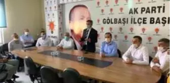 Milletvekili Aydın, Gölbaşı'nda temaslarda bulundu