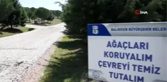 Balıkesir'in yeni dinlence alanı 'İkizcetepeler'