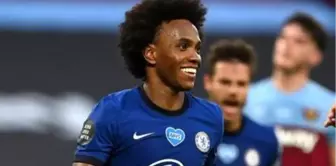 Willian, bir gecede iki kez tarihe geçti!