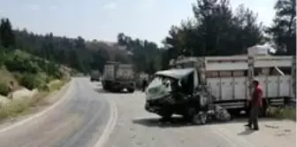 Çanakkale Yenice'de trafik kazası: 1 yaralı