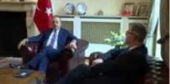 Çavuşoğlu, Birleşik Krallık Parlamentosu Türkiye Grubu Başkanı Donaldson'u kabul etti