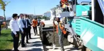 Beton yol uygulaması şehrin tüm noktalarına yayılıyor