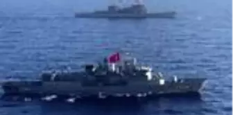 TCG Kemalreis ile ABD Eisenhower Uçak Gemisi Muharebe Grubu deniz eğitimleri icra etti