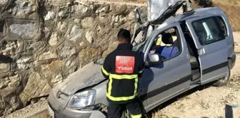 Amasya'da trafik kazası: 1 ölü, 1 yaralı