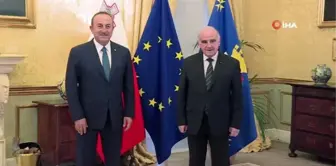 Bakan Çavuşoğlu, Malta Devlet Başkanı Vella ile görüştü