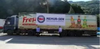 Memur-Sen Giresun'da selin yaralarını sarıyor