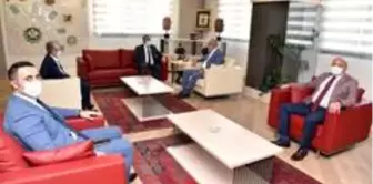 Başkan Ergün MHP'li Akçay'a pandemi çalışmaları hakkında bilgi verdi