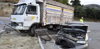 Burdur'da trafik kazası: 5 yaralı