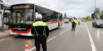 Toplu taşıma araçlarına 'korona' denetimi