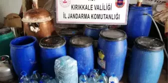 Kırıkkale'de 1150 litre sahte içki ele geçirildi