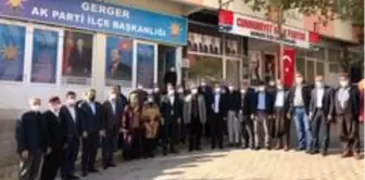 Başkan Dağtekin'den Gerger'e hayırlı olsun ziyareti