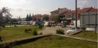 Dumlupınar'da halk pazarı kapatıldı