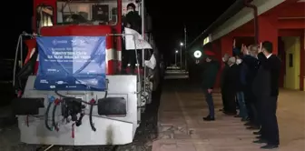 Türkiye' den Çin' e giden ilk İhracat Treni Sivas' ta