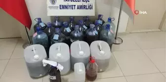 Gaziantep'te 356 litre sahte alkol ele geçirildi