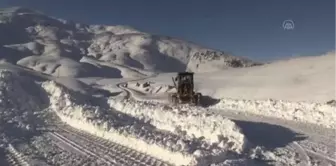 2 bin 800 rakımlı bölgede mahsur kalan çoban ve sürüsü ekiplerce köye ulaştırıldı