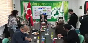 Giresunspor Kulübü Başkanı Karaahmet: 'İnşallah düşlediğimiz yerlere geliriz'