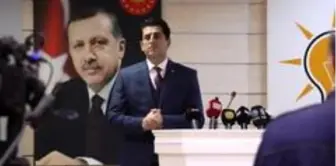 AK Parti İl Başkanlığına atanan Yücel Güngör bayrağı teslim aldı