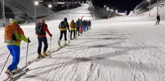 Palandöken'de 'tur ve gece kayağı'