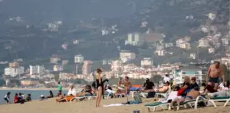 Ocak ayında yazdan kalma günlerin tadını turistler çıkardı (2)