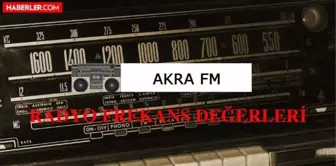 Akra FM frekansı kaç? Akra FM illere göre radyo frekans değerleri nedir? Akra FM radyo frekans numarası!