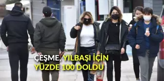 Çeşme, yılbaşı için yüzde 100 doldu