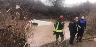 Çayda bulunan panelvan minibüsün sürücüsü için arama çalışması başlatıldı