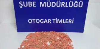 Otogar'da yolcunun montundaki uyuşturucular böyle bulundu