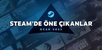 2021 Ocak ayında Steam'de en çok satış yapan oyunlar