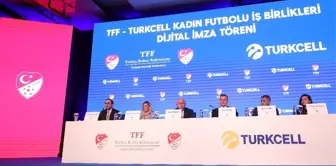 Kadınlar Futbol Ligi'nin isim sponsoru Turkcell oldu -1-