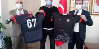 Gençlik Spor İl Müdürlüğü şehit madenci formalarına destek verdi