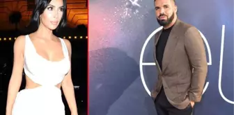 Drake, daha resmi olarak boşanmadan Kim Kardashian'ın peşine düştü