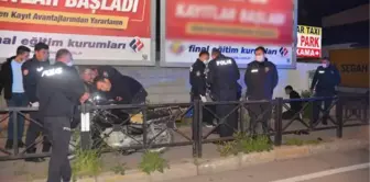 Polisten kaçan motosikletli 2 kişi, kovalamacayla yakalandı