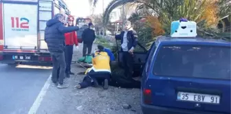 Ağaca çarpan otomobilin sürücüsü yaşamını yitirdi