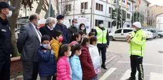 'Öncelik hayatın, öncelik yayanın' uygulaması yapıldı