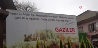 Gaziler istedi Başkan Öküzcüoğlu yerine getirdi