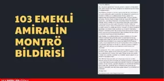 104 emekli amiral bildirisi tam metni! 104 emekli amiral bildirisi hakkında detaylar...