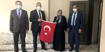 Son dakika haberi! Kurum müdürlerinden şehit ailesine ziyaret