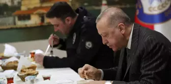 Cumhurbaşkanı Erdoğan'dan Çengelköy Polis Merkezi'ne iftar ziyareti