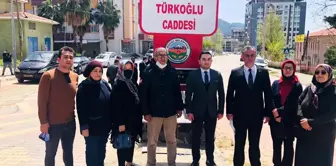 Milletvekili Türkoğlu'nun ismi caddeye verildi