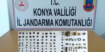 Konya'da 150 adet tarihi eser ele geçirildi