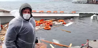 Fırtınada batan tekneden kurtulan genç yaşadıklarını anlattı