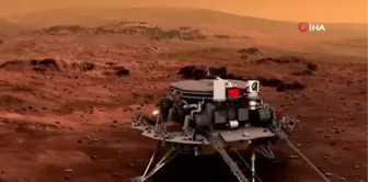 Çin'in Mars keşif aracı Zhurong, Kızıl Gezegen'e ilk ayak izini bıraktı