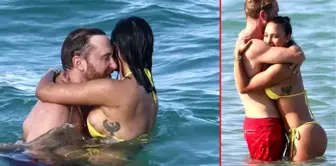 Ayrılmam senden! David Guetta ve sevgilisi Jessica Ledon bir an bile birbirlerinden ayrılmadı