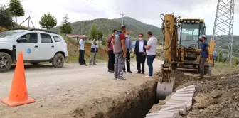 Hadim'de elektrik hatları yer altına alınıyor