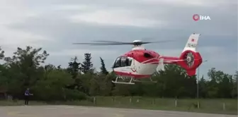 Son Dakika | Ambulans helikopter 4 günlük bebek için havalandı