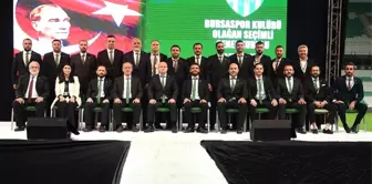 Bursaspor Kulübü'nde yeni yönetimin görev dağılımı yapıldı