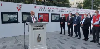 BEYOGLU'NDA 'TÜRK KIZILAY'I 153 YAŞINDA' SERGİSİ AÇILDI