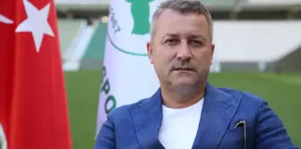 Giresunspor Kulübü Başkanı Hakan Karaahmet'in hedefi Süper Lig'de kalıcı olmak